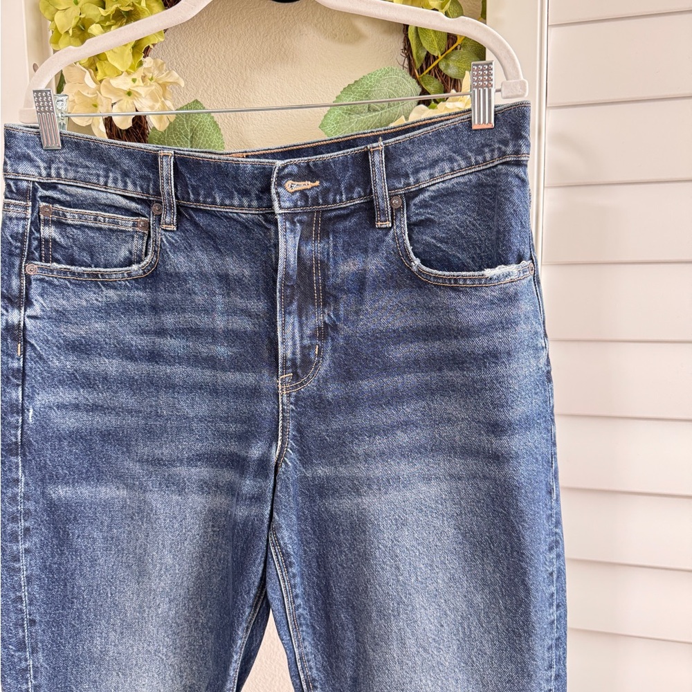American Eagle Outfitterssi Dark Blue Stretch Jeans